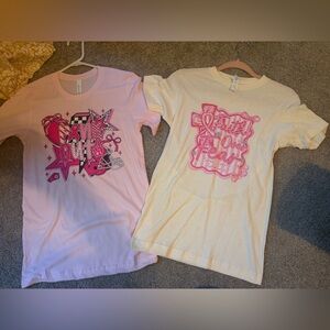 Bella Canvas breast cancer awareness shirts! (3)